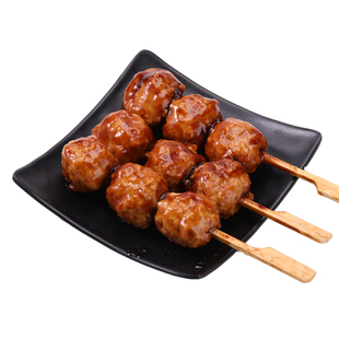 大成照烧脆骨丸子串大成食品日式脆骨鸡肉丸鸡肉串罗森便利店烧烤