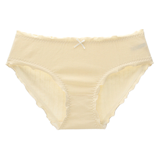 六只兔子内裤女纯棉裆全裤7A抑菌软糯糯棉质透气亲肤三角裤不夹臀