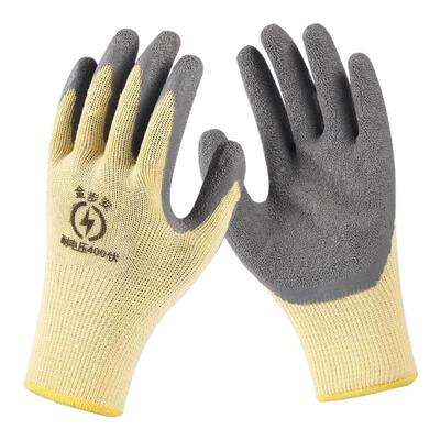 红绿灯低压绝缘橡胶防护手套