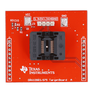 DRV10983EVM-TB DRV10983EVM 目标板 易于操作的编程工具