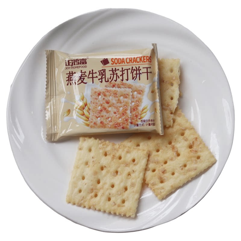 正鸿富燕麦牛乳苏打饼干