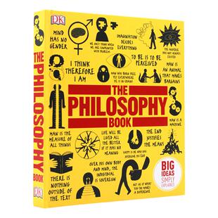 进口英文原版 The Philosophy Book DK 哲学百科图解 类的思想百科哲学书 全彩精装 Big Ideas Simply Explained