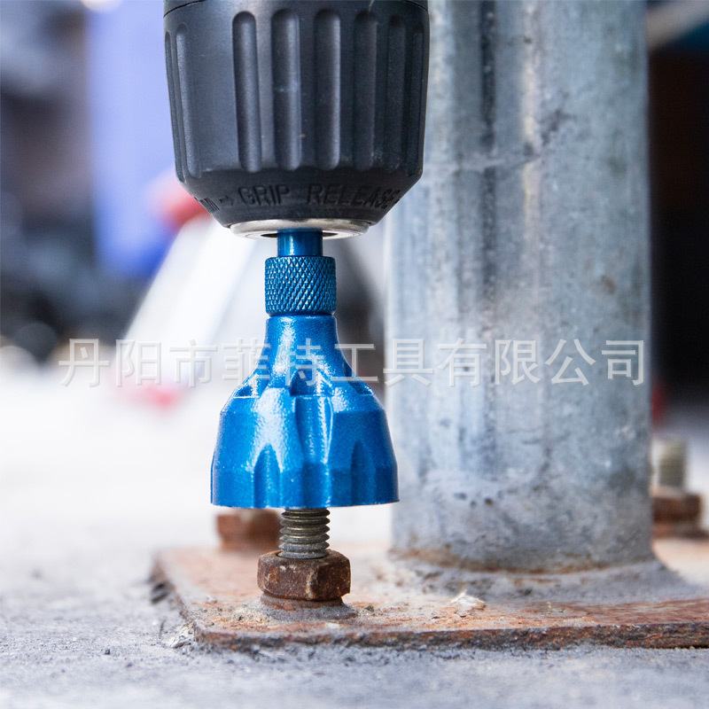 去毛刺倒角器外圆倒角刀螺纹圆角修边刀螺丝螺栓修边钻螺丝杆除刺