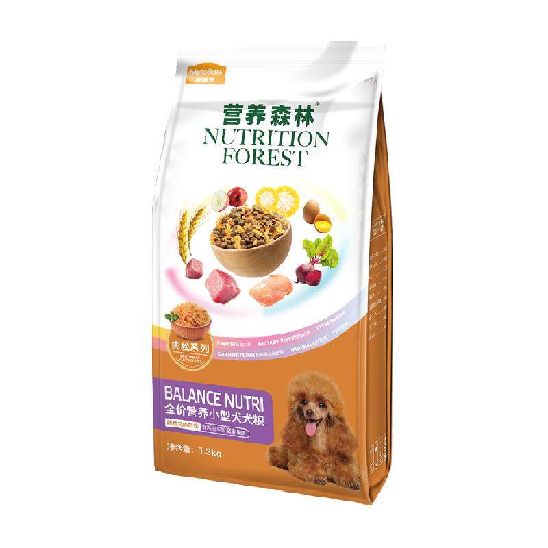 麦富迪狗粮营养森林肉松狗粮泰迪通用型比熊小型犬成幼犬粮