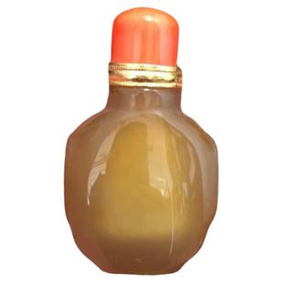 玛瑙鼻烟壶蒙古特色民间手工艺礼品把玩摆件蒙古祝寿回礼