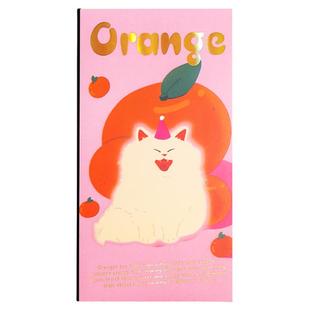 四方伙伴TN空白裸装本可爱高颜值超厚便携日记本手账本办公送礼记事本