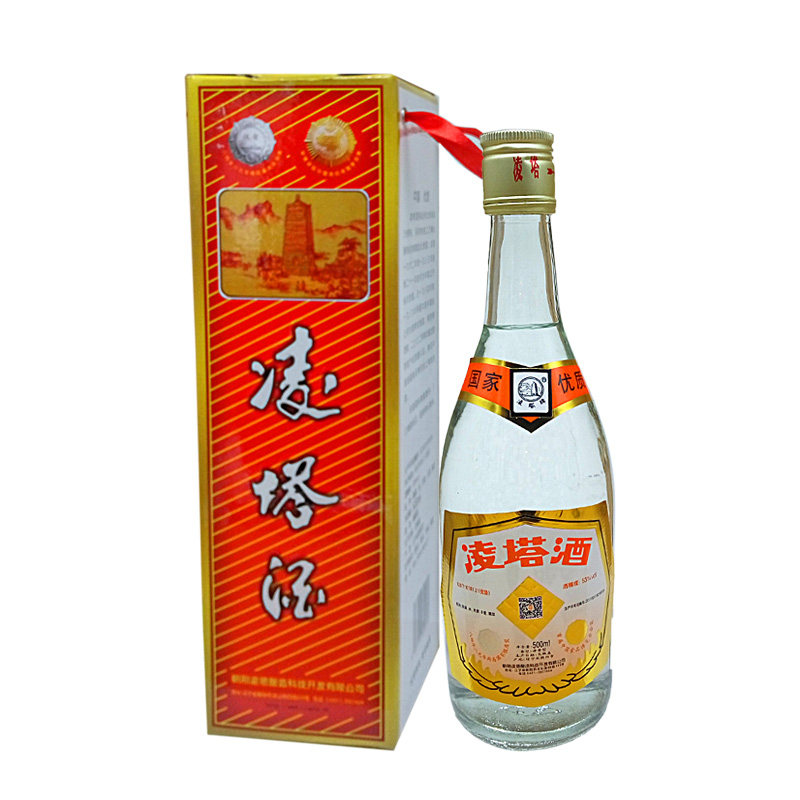 经典清香型白酒凌塔6瓶53度朝阳