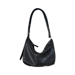 慵懒风植鞣皮头层羊皮hobo女包2026新款真皮腋下包小众复古斜挎包