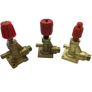 清洗机加厚调压阀55型高压黑猫洗车机配件58刷车水泵头泄压减压阀