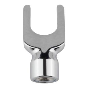 YYAUDIO 纯铜镀铑Y插音响线香蕉头发烧级功放音箱喇叭免焊接插头