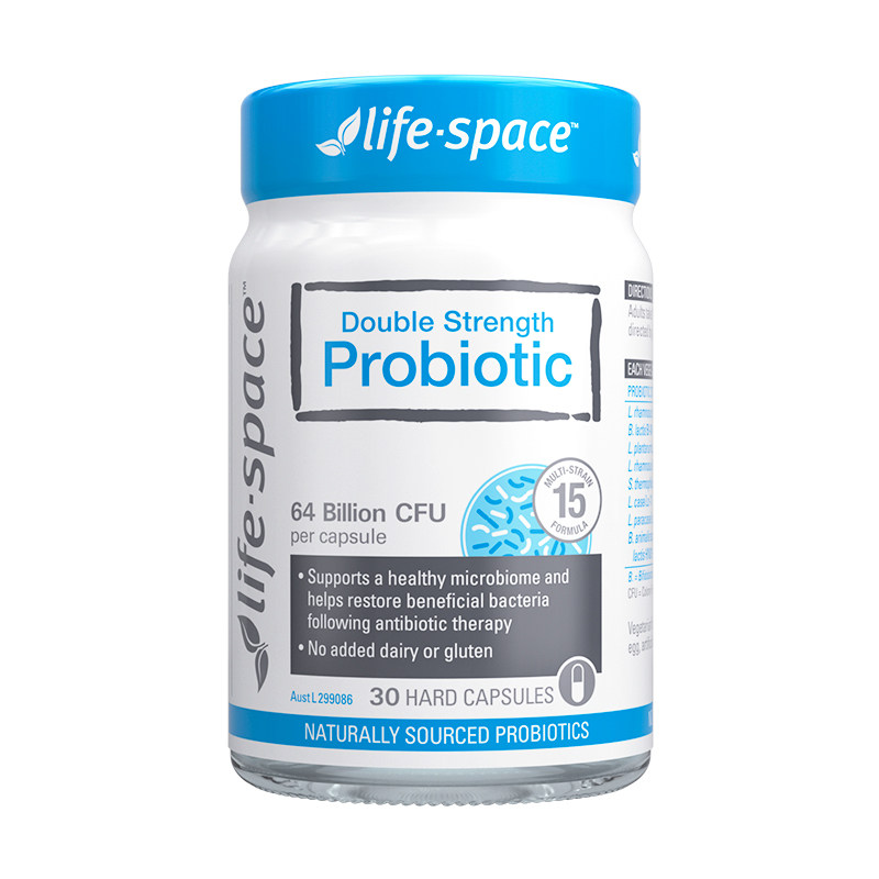 澳洲进口life space益生菌大人640亿双效成人通用养胃胶囊30粒