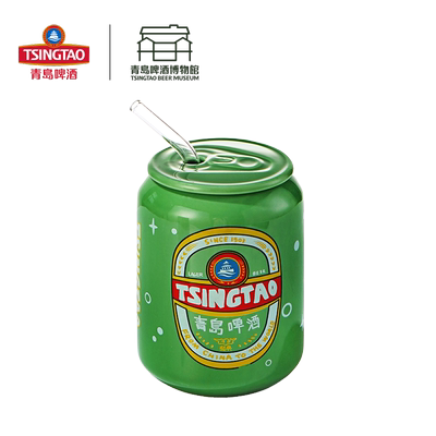 青岛啤酒博物馆易拉罐吸管马克杯