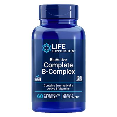 LifeExtension活性维生素B60粒