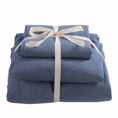 水洗棉全被套良品格子单双人