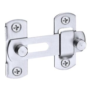 不锈钢插销门栓厕所门扣搭扣推拉门防盗锁房门拴木门铨锁老式门锁