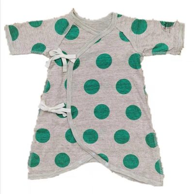 纯棉蝴蝶衣爬服外贸春秋