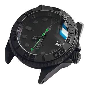 改装精工SKX007武士表壳套装5号SRPD机芯NH35 4R36表镜后盖配件