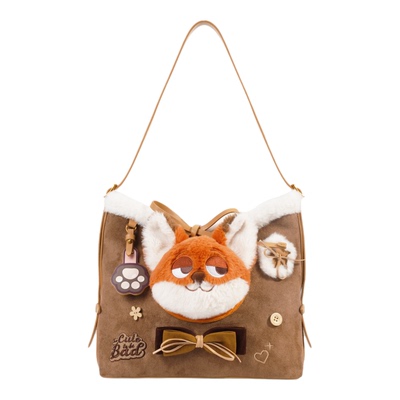 迪士尼疯狂动物城尼克托特包