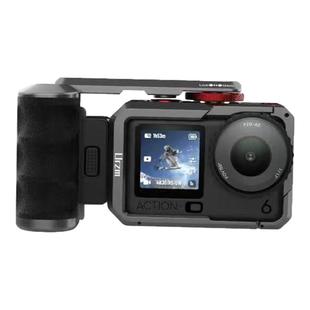 适配大疆action6街拍套装超轻金属兔笼action5pro/4/3手柄拍摄快门按键保护边框相机拓展oa6防摔配件