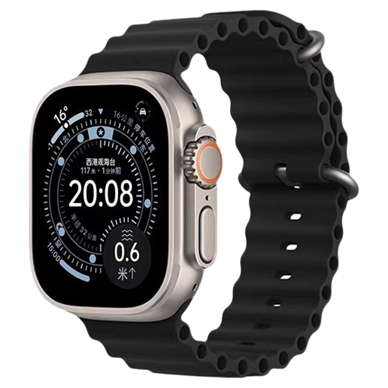 升级氟橡胶｜匠戴iWatch海洋表带