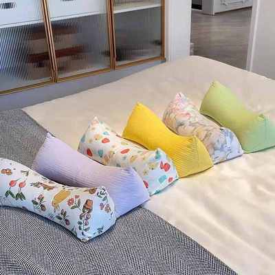 全棉荞麦壳三角颈椎枕护颈椎艾草助睡眠家用成人学生腰靠午睡枕头