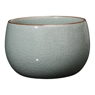 廷怀窑茶杯纯手工禅定杯个人专用大师支钉烧李廷怀高端汝瓷主人杯