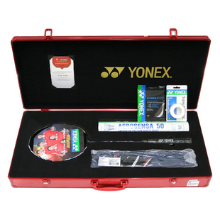 官网正品YONEX尤尼克斯yy羽毛球拍限量国羽典藏版礼盒套装AX100ZZ