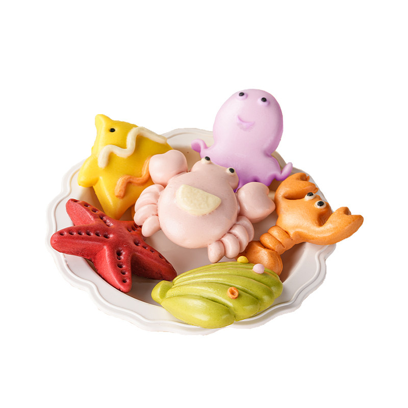 【顺丰 次日多地】儿童卡通牛乳果蔬馒头早餐懒人加热即速食包子