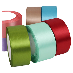 4cm厘米玫瑰花绸带花艺丝带缎带丝织带手工diy手工蛋糕烘焙丝绒带