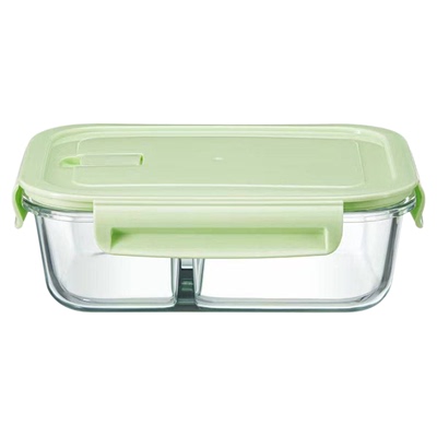 耐高温保鲜盒可微波炉加热专用玻璃饭盒上班族食品级密封带盖饭碗