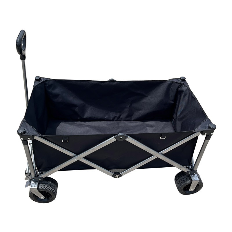 折叠小推车买菜取快递营地手推车摆摊户外夜市沙滩露营车推车拉杆