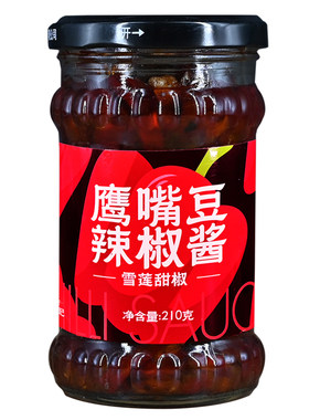 鹰哥鹰嘴豆辣椒酱木垒巴里坤瓶装