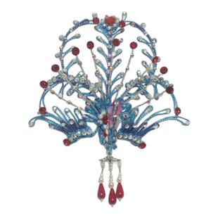 老旦正凤戏曲头饰大全套装仿点翠古装戏剧演出配饰越剧黄梅戏饰品