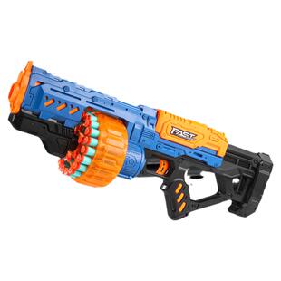 儿童加特林机关枪3岁6男孩射连发吸盘软弹枪男生软蛋抢射击小玩具