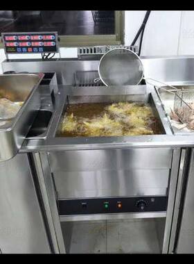鸡排车立式电炸炉商用 油炸锅40L大容量电炸锅恒温油炸批发