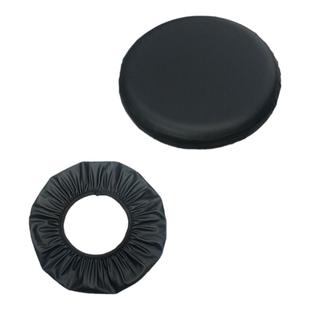 吧台凳子套罩圆凳椅套圆椅转椅椅子套圆形坐垫保护套美容美发凳套