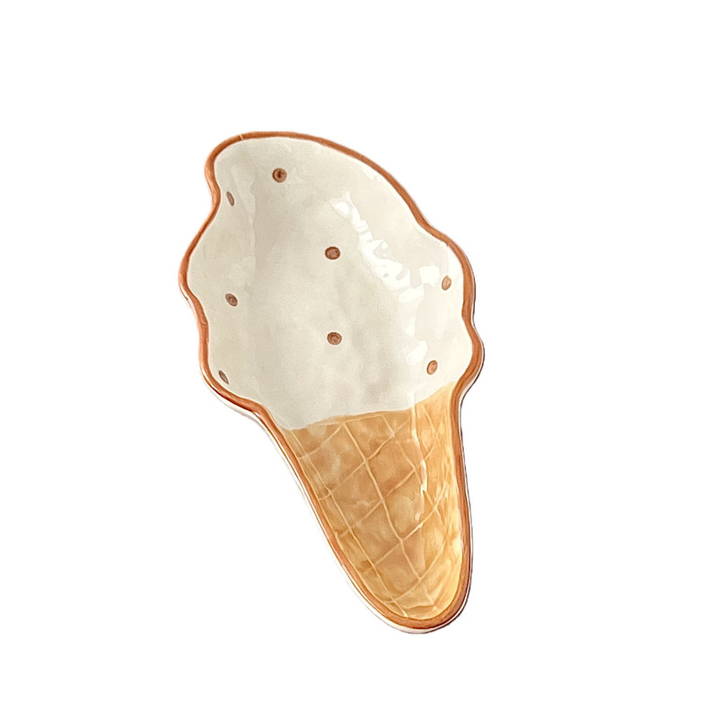 可爱冰激凌草莓调料碟小菜碟