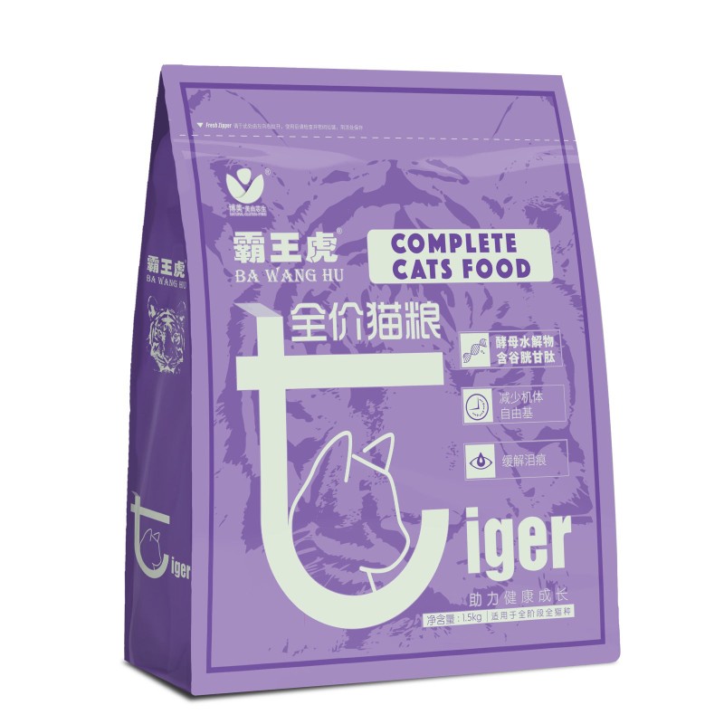 霸王虎全价猫粮1营养美毛幼成猫
