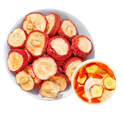 山楂干无核泡水新货新鲜山楂片中心圈正品山楂即食无添加旗舰店