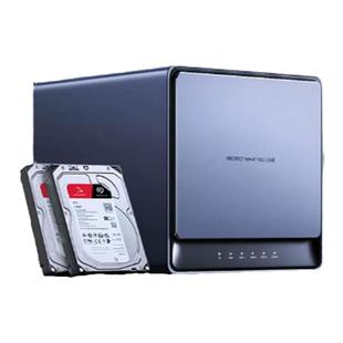 绿联私有云DX4600 nas存储服务器家用家庭网络存储私个人云局域网共享盘低功耗主机盒子四盘位多种RAID模式