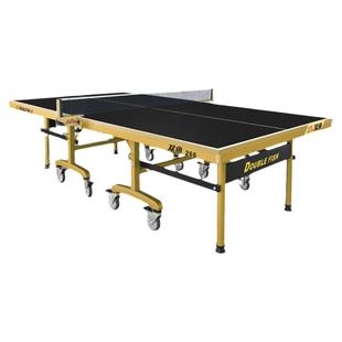 双鱼266乒乓球台25MM面板黑色台面板乒乓球桌家用比赛可折叠室内