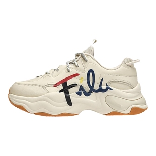FILA FUSION斐乐女鞋运动鞋秋冬泡泡鞋老爹鞋增高休闲鞋厚底鞋子
