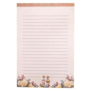 浪漫情侣写小情书信纸和信封套装唯美简约日系ins信笺复古少女可爱卡通学生用七夕表白文艺小清新创意生日加