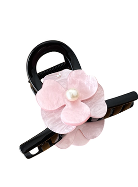 甜美花朵小号发夹女后脑勺盘发夹