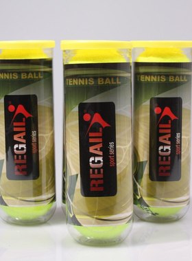 训练网球REGAIL高弹业余个网球拍套装初级球3网球配件比赛桶装