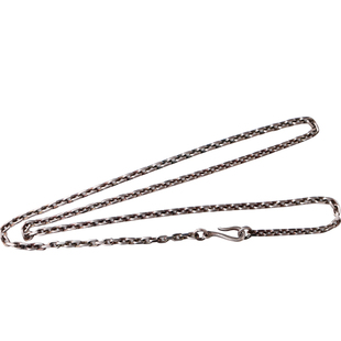 一休高桥吾郎 回馈新老客户手工925纯银项链3mm鱼钩银链