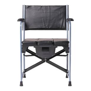 互邦互帮老人坐便椅残疾人坐便器折叠坐厕椅洗澡椅子孕妇马桶凳