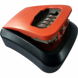 装修密码锁钥匙盒工地壁挂式门口猫眼密码盒大号民宿锌合金密码盒