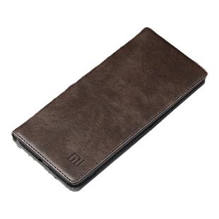 适用小米15Pro手机壳新款真皮镜头全包防摔外壳 小米15保护套翻盖皮套2410DPN6CC商务牛皮手机套男款女款