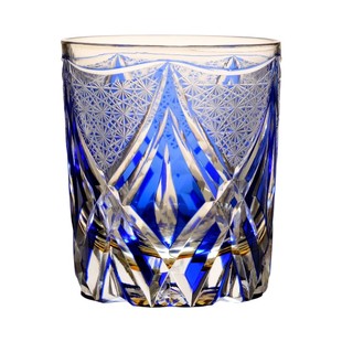 EVRA【盟誓】江户切子水晶玻璃酒杯手工雕刻威士忌洋酒杯礼盒套装